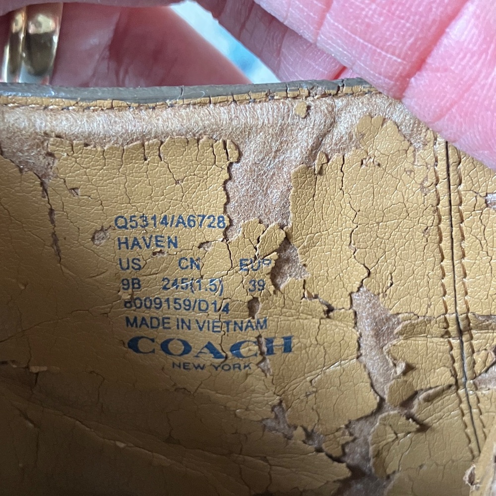 Coach nubuck booties - Picture 9 of 9